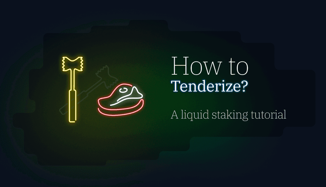 Liquid Staking With Tenderize Tutorial